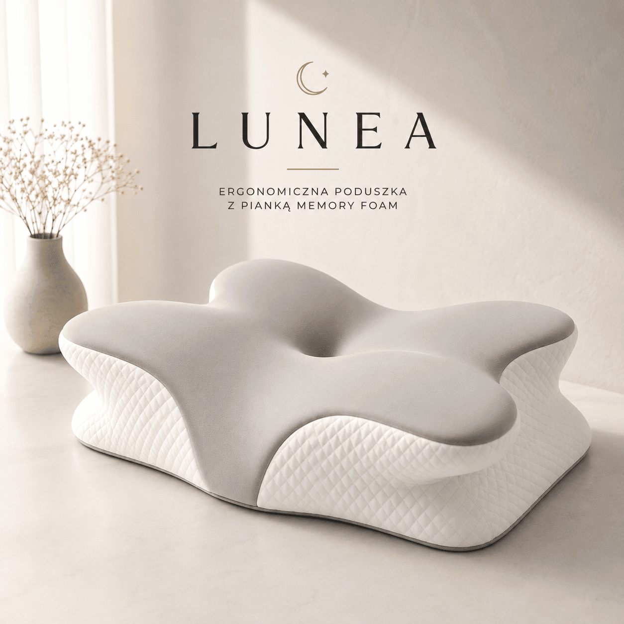 Lunea - poduszka profilowana memory foam